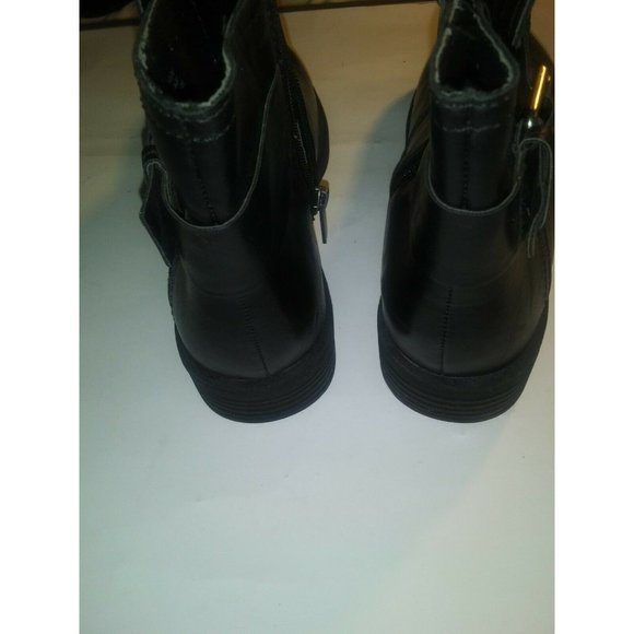 Kenneth Cole reaction black leather ankle boot 7.5 - Picture 4 of 5